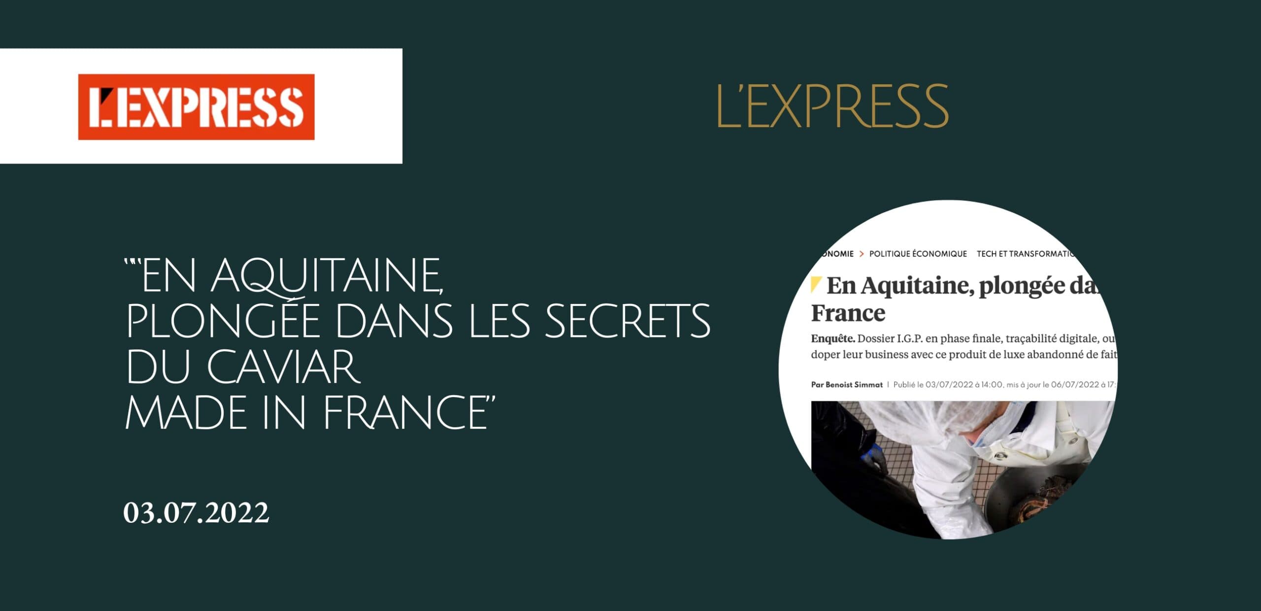 En Aquitaine, plongée dans les secrets du caviar made in France.