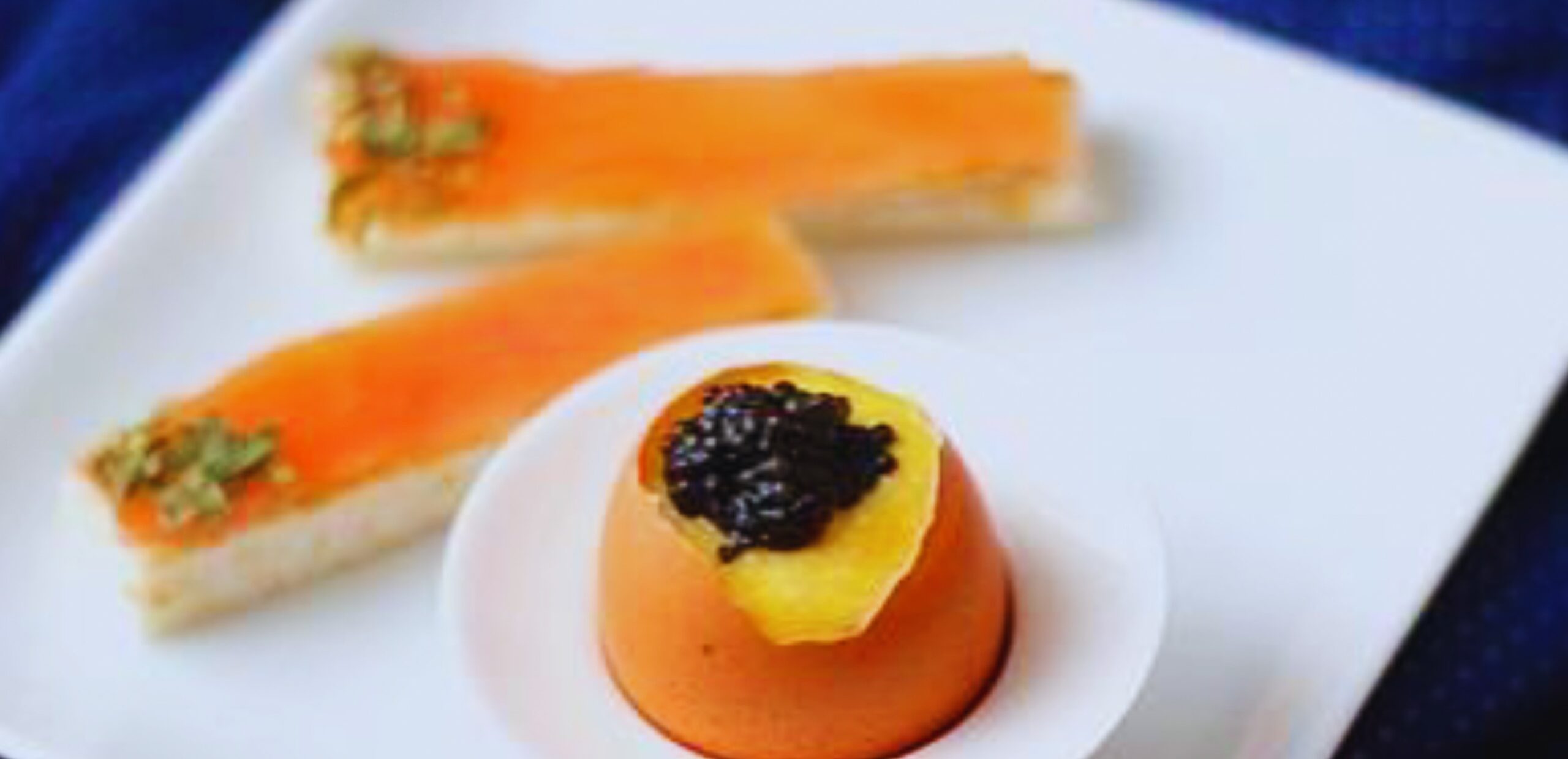 Oeufs brouillés au Caviar d'Aquitaine