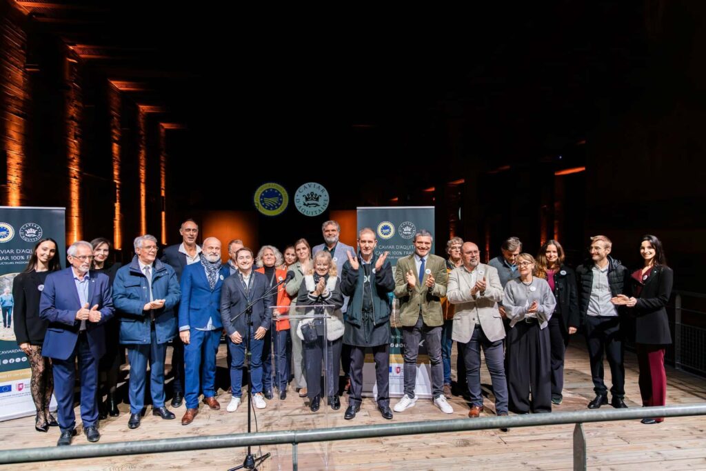 Caviar d'Aquitaine célèbre son IGP à Bordeaux